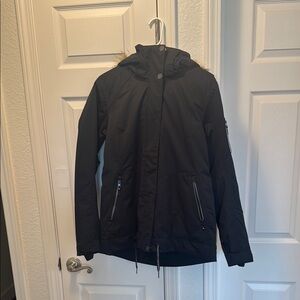 Women’s Black Hooded Jacket